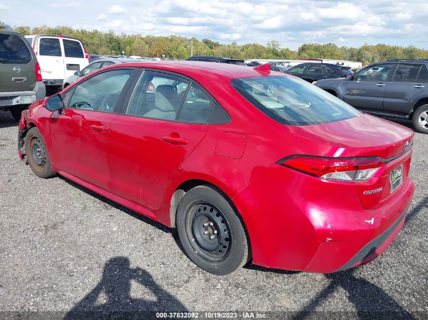 2020 Toyota Corolla Le VIN: 5YFEPRAE1LP034863 Lot: 37832092