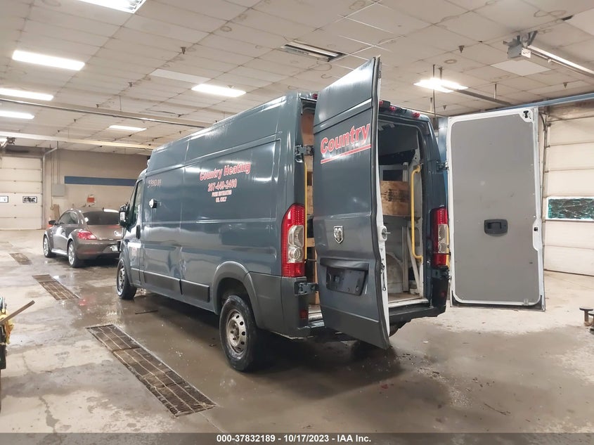 2018 Ram Promaster 2500 High Roof 159" Wb VIN: 3C6TRVDG9JE161177 Lot: 37832189