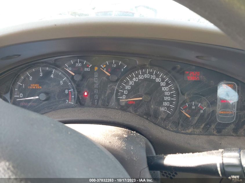 2005 Pontiac Bonneville Se VIN: 1G2HX52K25U117769 Lot: 37832283