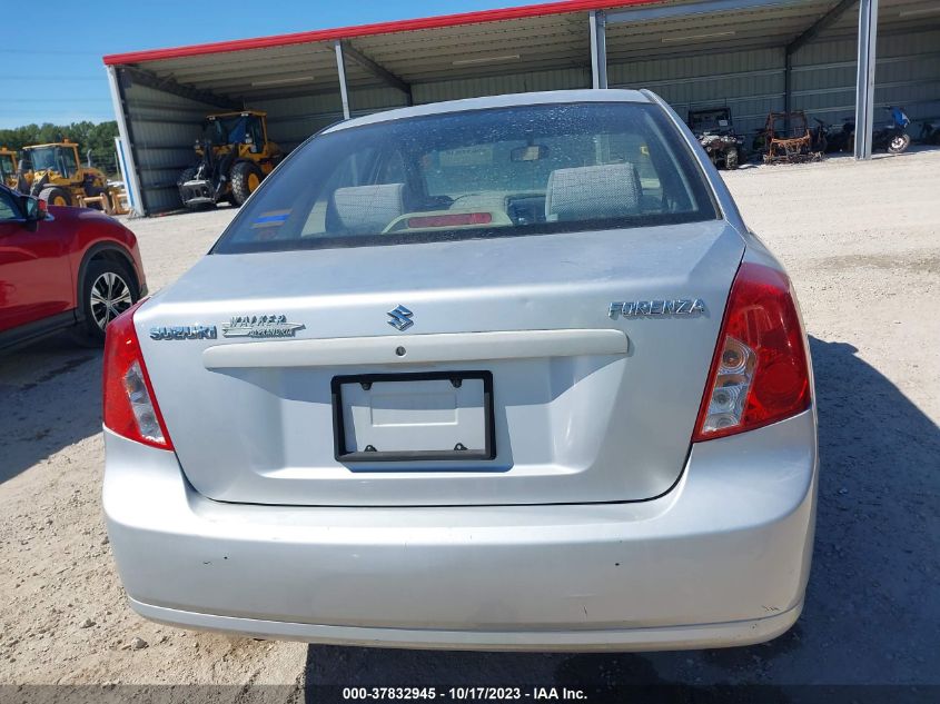 2006 Suzuki Forenza VIN: KL5JD56Z66K320552 Lot: 37832945