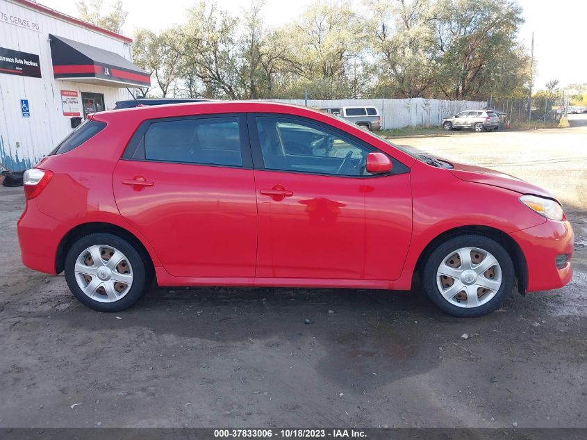 2009 Toyota Matrix VIN: 2T1KU40E69C188770 Lot: 37833006