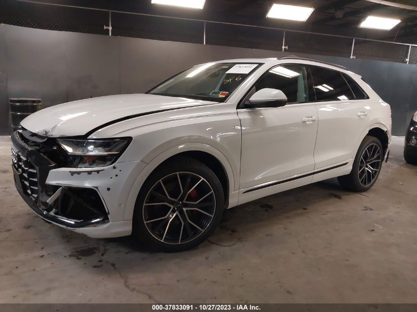 2019 Audi Q8 Prestige VIN: WA1FVAF10KD039615 Lot: 37833091