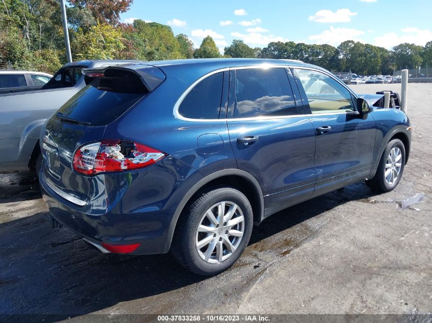 2012 Porsche Cayenne VIN: WP1AA2A28CLA01007 Lot: 37833258