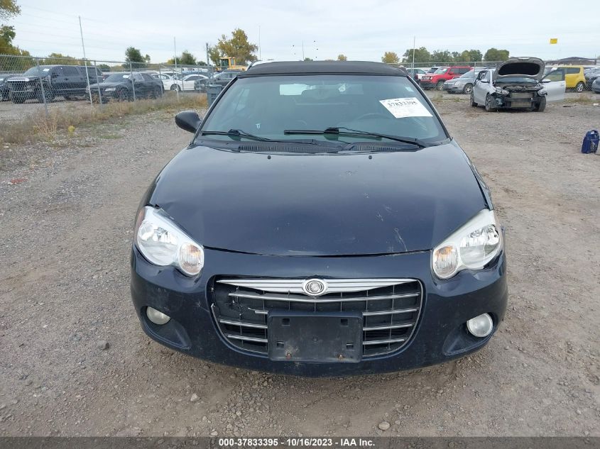 2004 Chrysler Sebring Lxi VIN: 1C3EL55R14N346637 Lot: 37833395