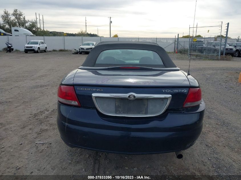 2004 Chrysler Sebring Lxi VIN: 1C3EL55R14N346637 Lot: 37833395