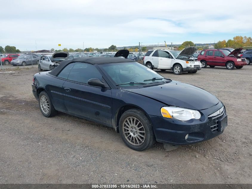 2004 Chrysler Sebring Lxi VIN: 1C3EL55R14N346637 Lot: 37833395