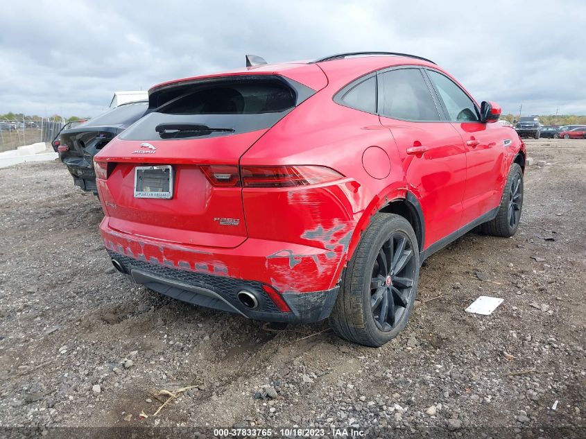2020 Jaguar E-Pace Se VIN: SADFP2FXXL1004579 Lot: 37833765