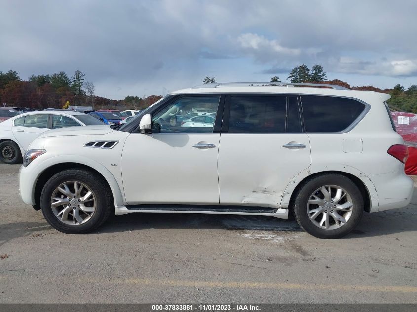 2014 Infiniti Qx80 VIN: JN8AZ2NE7E9067681 Lot: 37833881