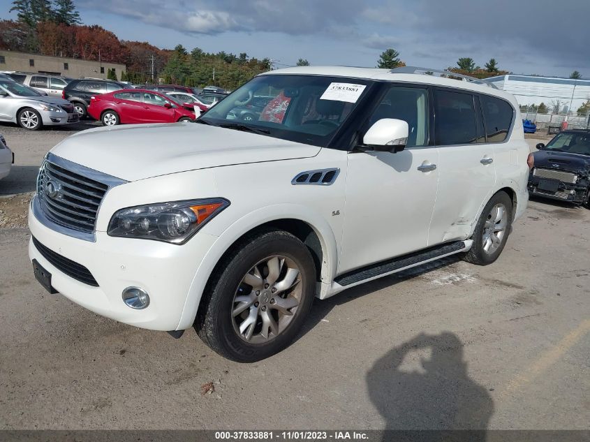 2014 Infiniti Qx80 VIN: JN8AZ2NE7E9067681 Lot: 37833881