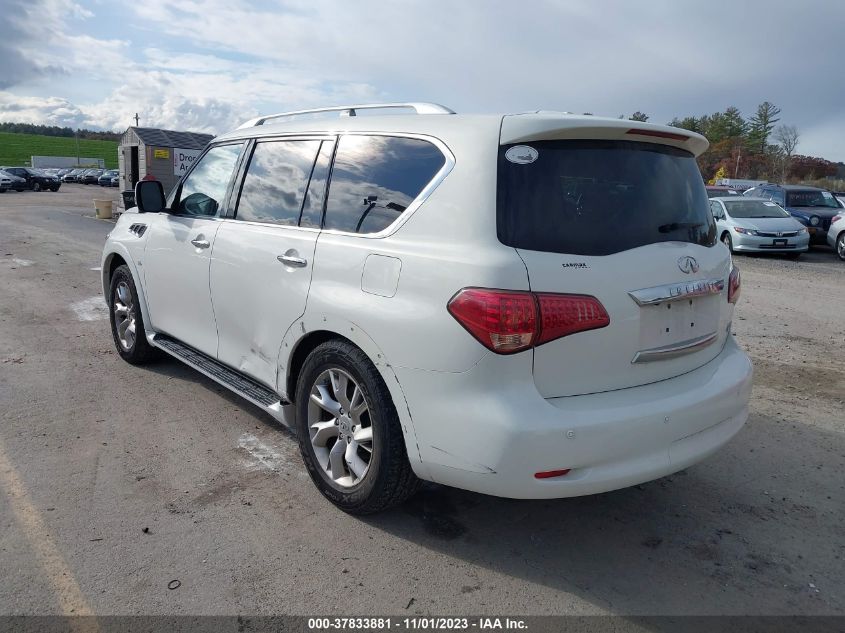 2014 Infiniti Qx80 VIN: JN8AZ2NE7E9067681 Lot: 37833881