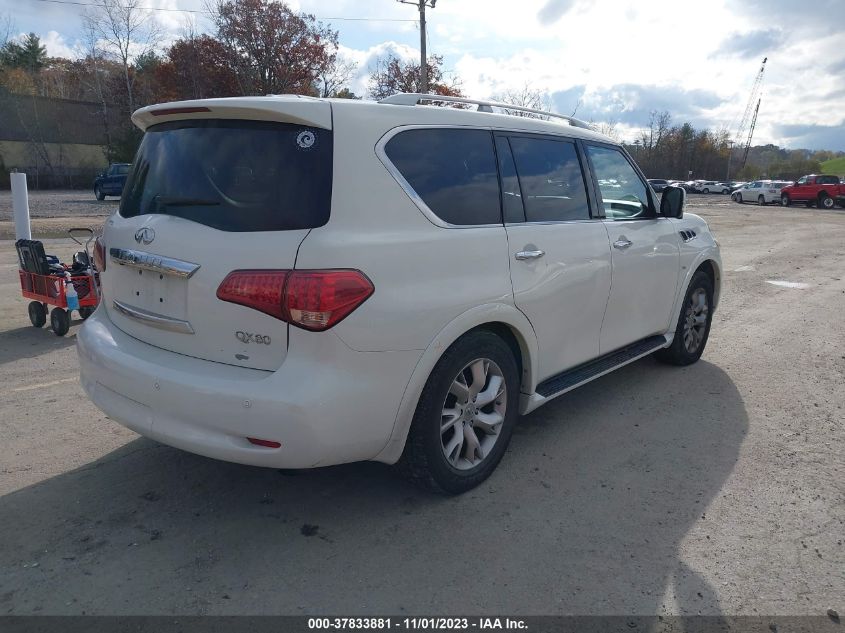 2014 Infiniti Qx80 VIN: JN8AZ2NE7E9067681 Lot: 37833881