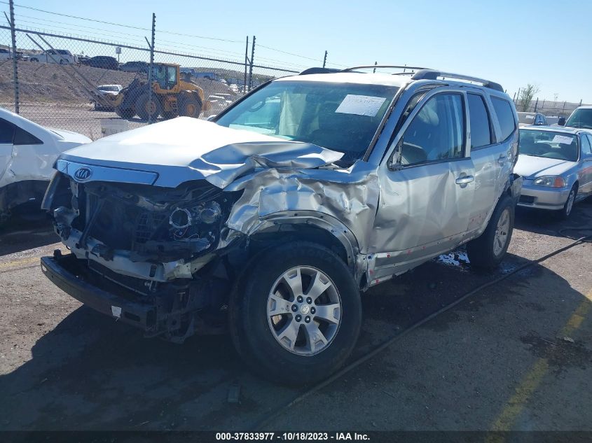 2009 Kia Borrego Lx VIN: KNDJJ741295014205 Lot: 37833977