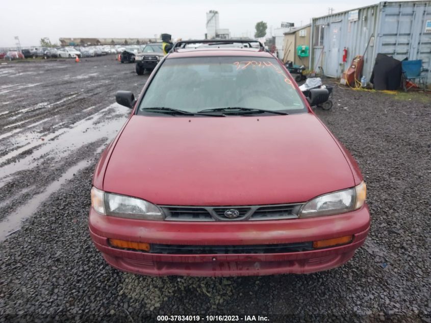 1995 Subaru Impreza L/Outback VIN: JF1GF6357SH813384 Lot: 37834019