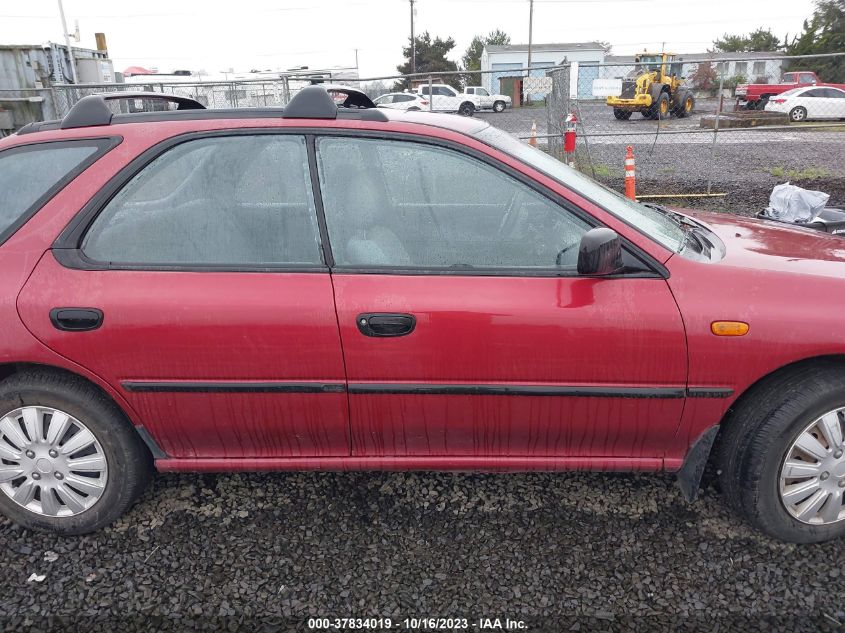 1995 Subaru Impreza L/Outback VIN: JF1GF6357SH813384 Lot: 37834019