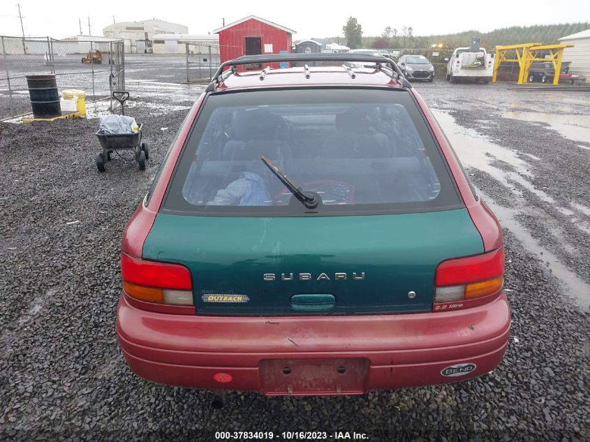 1995 Subaru Impreza L/Outback VIN: JF1GF6357SH813384 Lot: 37834019