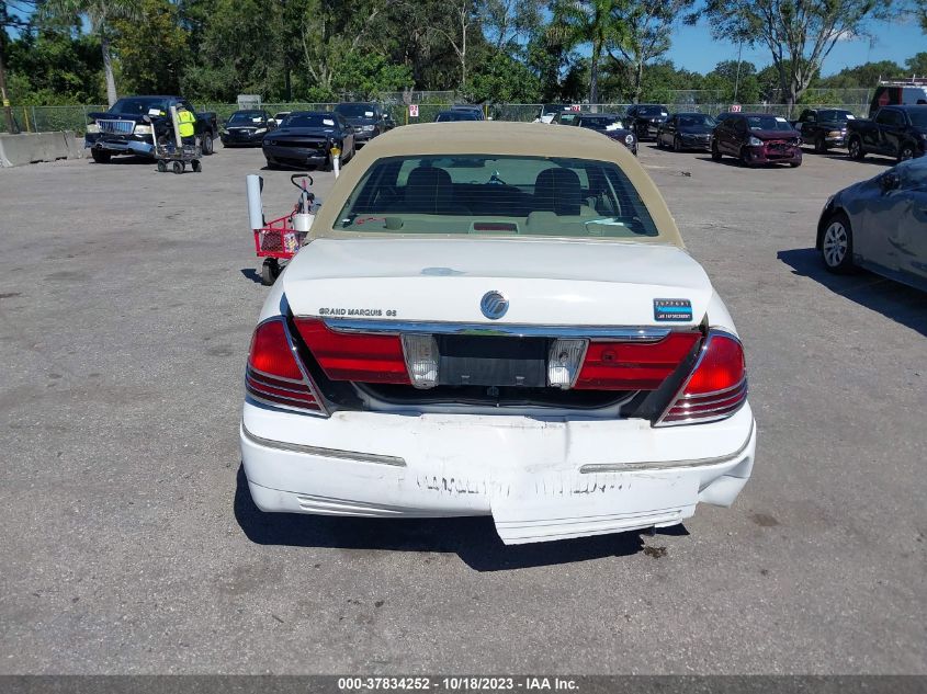 2004 Mercury Grand Marquis Gs VIN: 2MEFM74W94X602505 Lot: 37834252