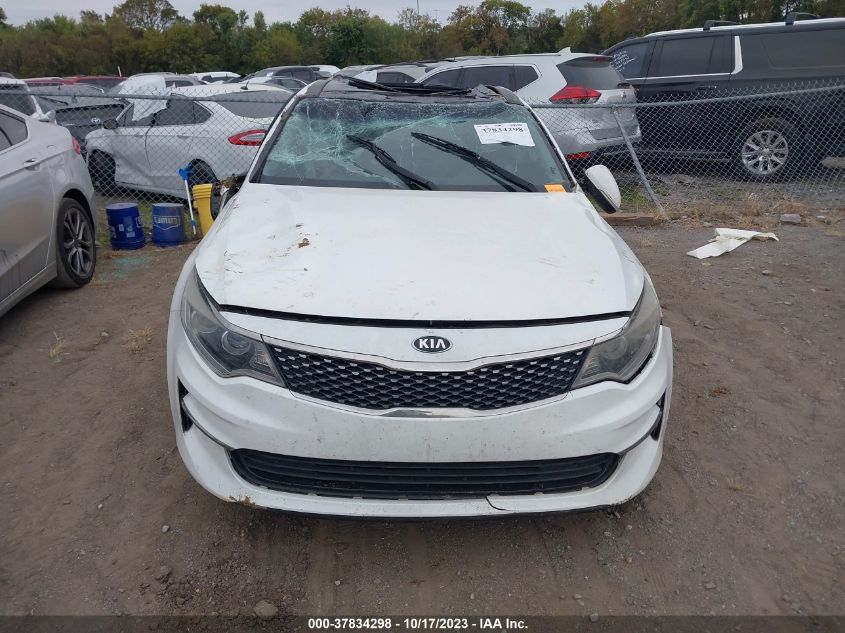 2016 Kia Optima Ex VIN: 5XXGU4L3XGG099497 Lot: 37834298