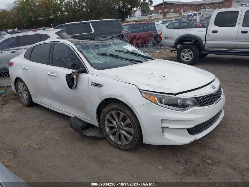 2016 Kia Optima Ex VIN: 5XXGU4L3XGG099497 Lot: 37834298