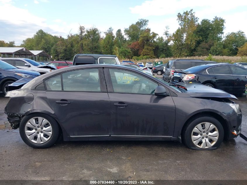 2014 Chevrolet Cruze Ls Auto VIN: 1G1PA5SH8E7224362 Lot: 40692883