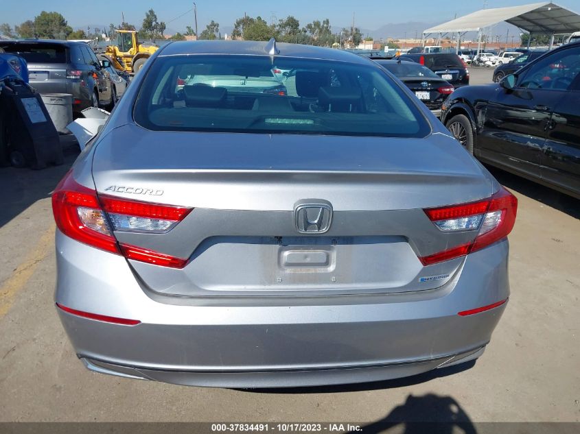 2020 Honda Accord Hybrid VIN: 1HGCV3F16LA018499 Lot: 37834491