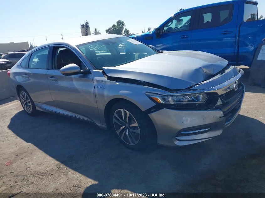 2020 Honda Accord Hybrid VIN: 1HGCV3F16LA018499 Lot: 37834491