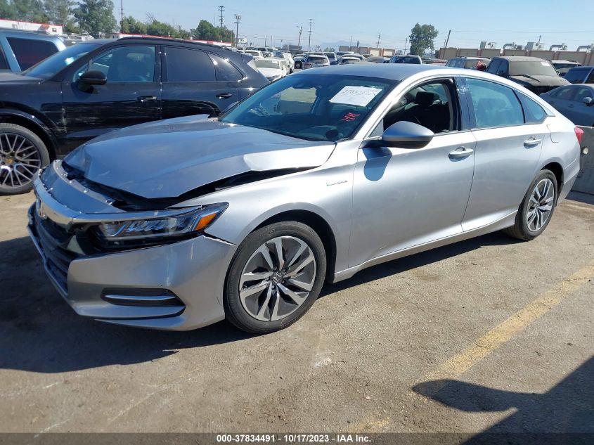 2020 Honda Accord Hybrid VIN: 1HGCV3F16LA018499 Lot: 37834491