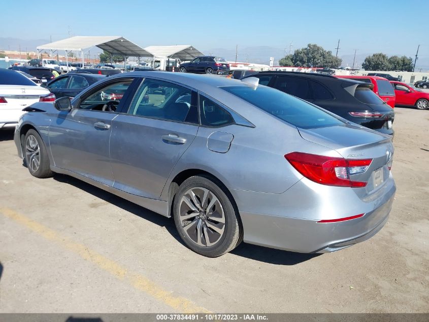 2020 Honda Accord Hybrid VIN: 1HGCV3F16LA018499 Lot: 37834491