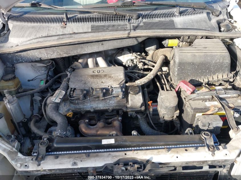 2000 Toyota Sienna Xle VIN: 4T3ZF13C6YU208828 Lot: 37834700