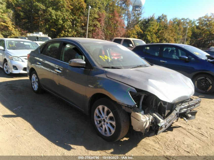 2019 Nissan Sentra Sv VIN: 3N1AB7AP6KL624882 Lot: 37834790