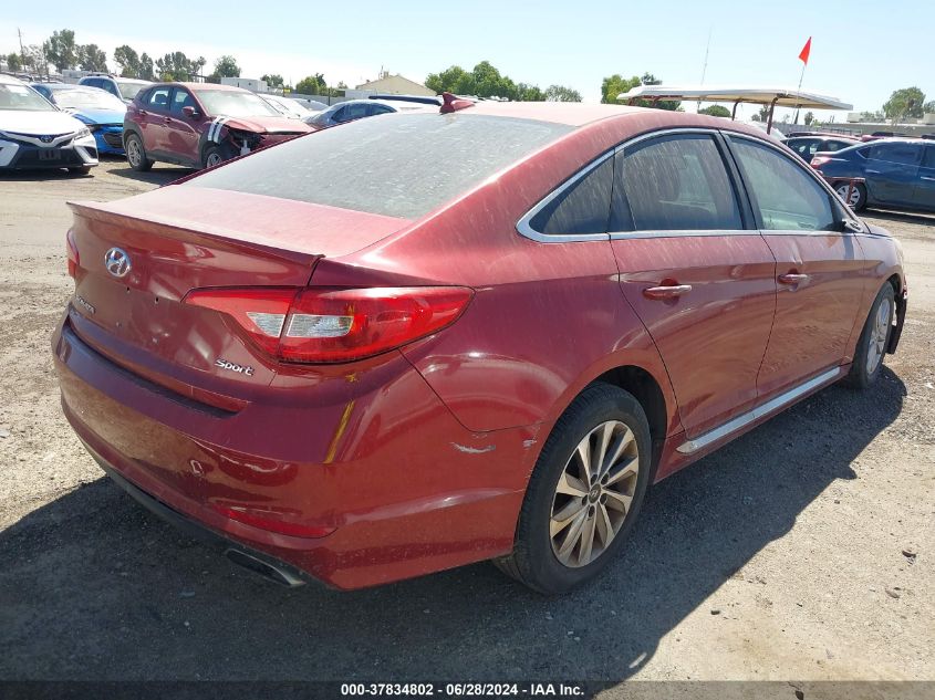 2015 Hyundai Sonata Sport VIN: 5NPE34AFXFH070933 Lot: 37834802