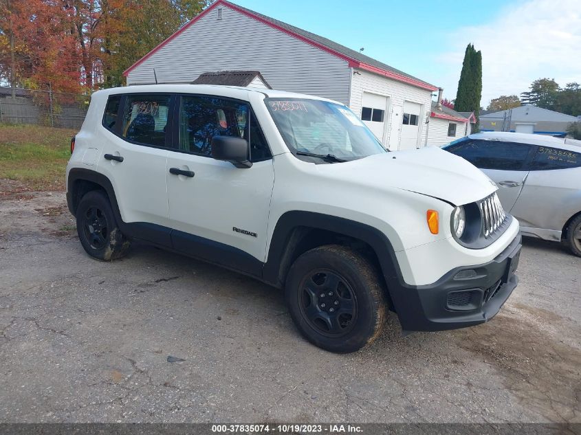 2016 Jeep Renegade Sport VIN: ZACCJBAW9GPC77131 Lot: 37835074