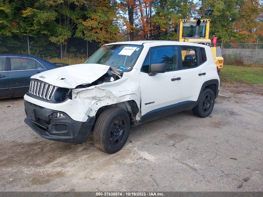 2016 Jeep Renegade Sport VIN: ZACCJBAW9GPC77131 Lot: 37835074