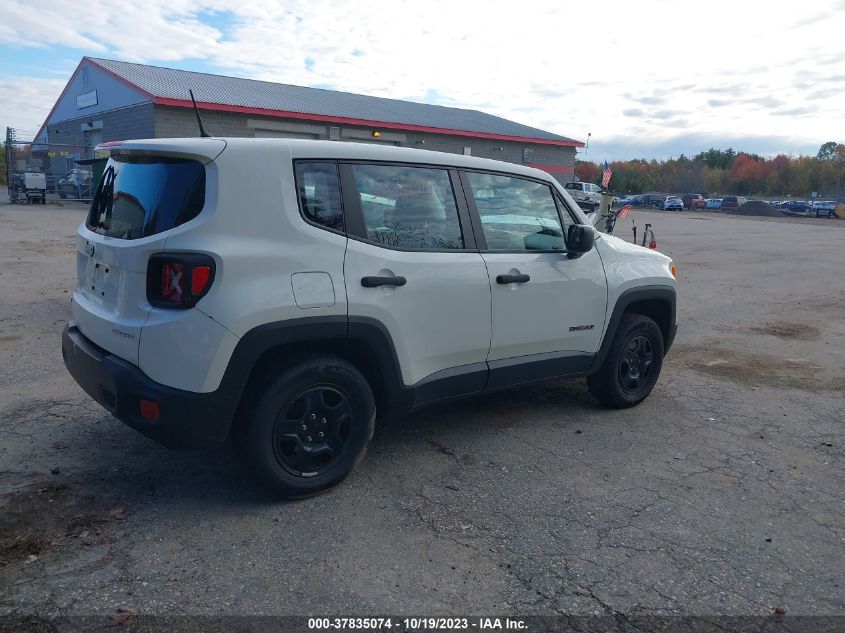 2016 Jeep Renegade Sport VIN: ZACCJBAW9GPC77131 Lot: 37835074