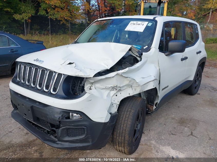 2016 Jeep Renegade Sport VIN: ZACCJBAW9GPC77131 Lot: 37835074