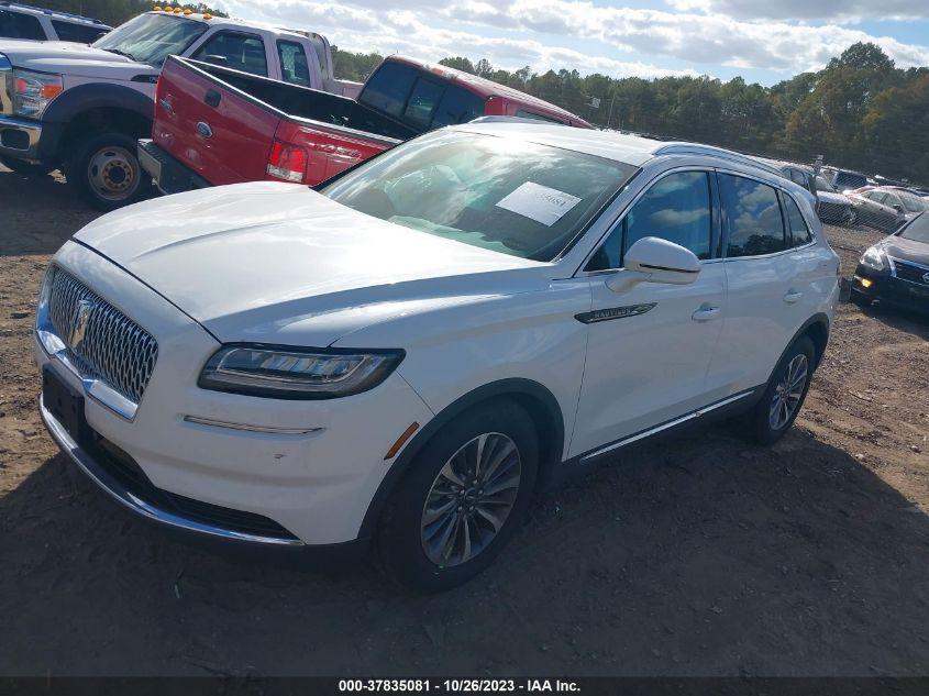 2022 Lincoln Nautilus Standard VIN: 2LMPJ6J9XNBL10643 Lot: 37835081