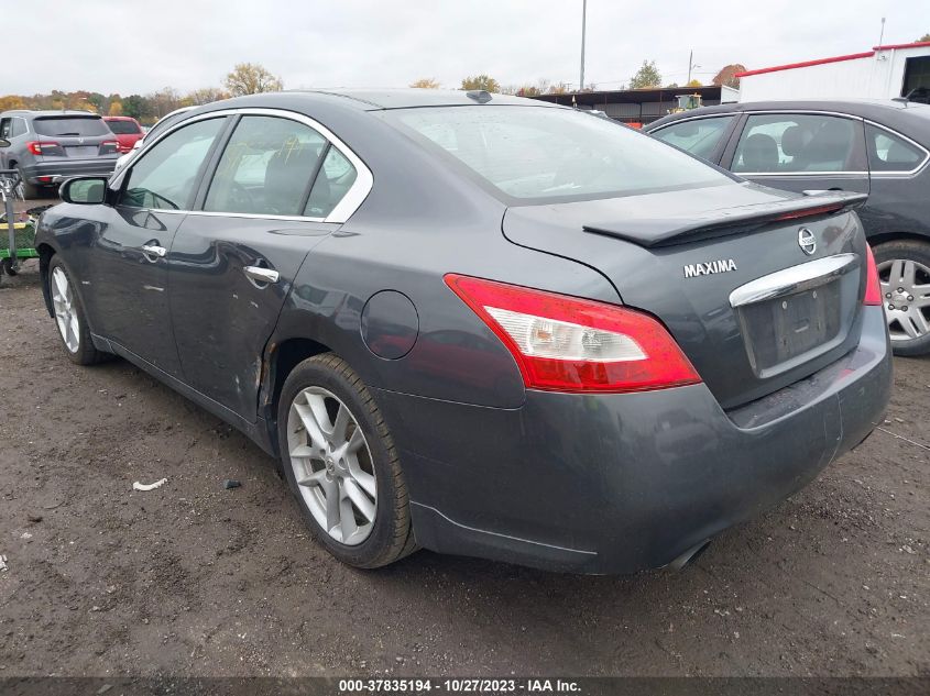 2009 Nissan Maxima 3.5 Sv W/Premium Pkg VIN: 1N4AA51E09C849927 Lot: 37835194