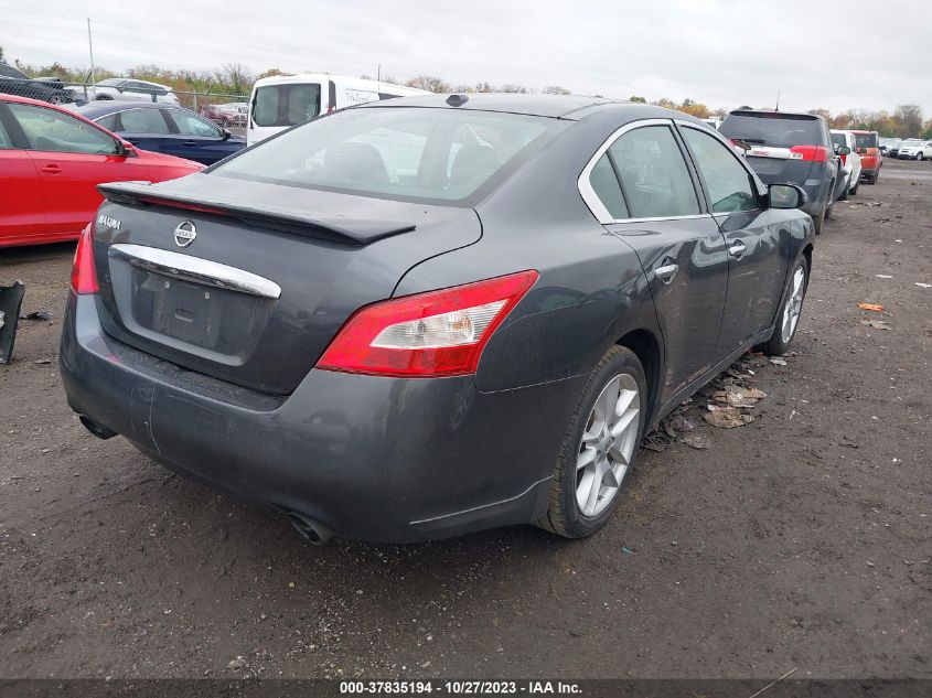 2009 Nissan Maxima 3.5 Sv W/Premium Pkg VIN: 1N4AA51E09C849927 Lot: 37835194