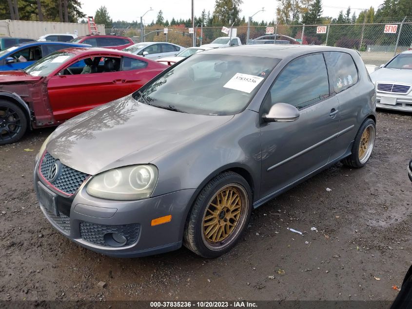 WVWFV71K98W047380 2008 Volkswagen Gti 2-Door