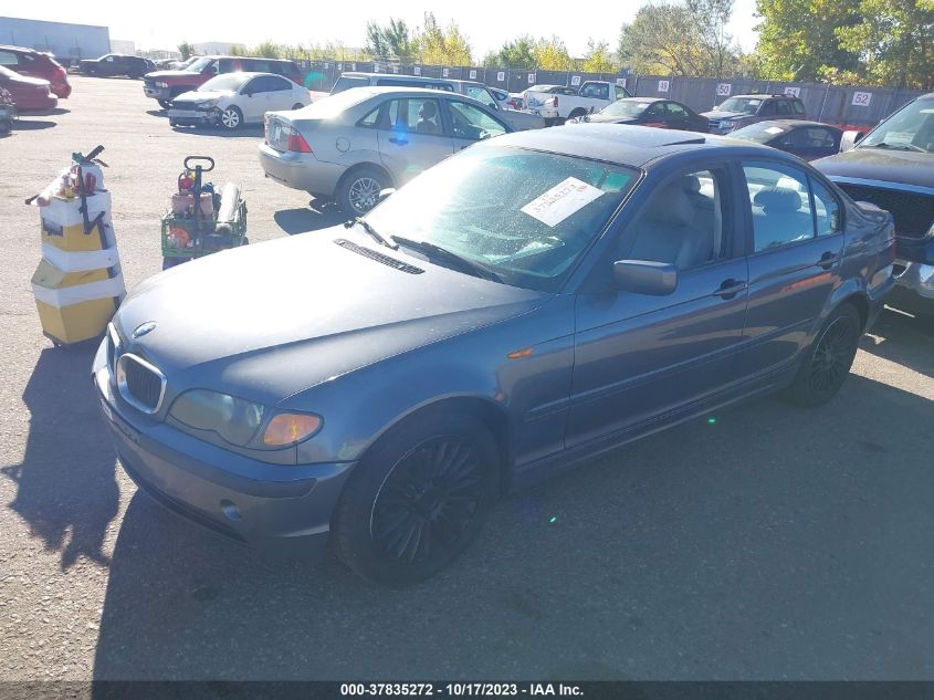 2002 BMW 3 Series 325Xi VIN: WBAEU33402PF57169 Lot: 37835272