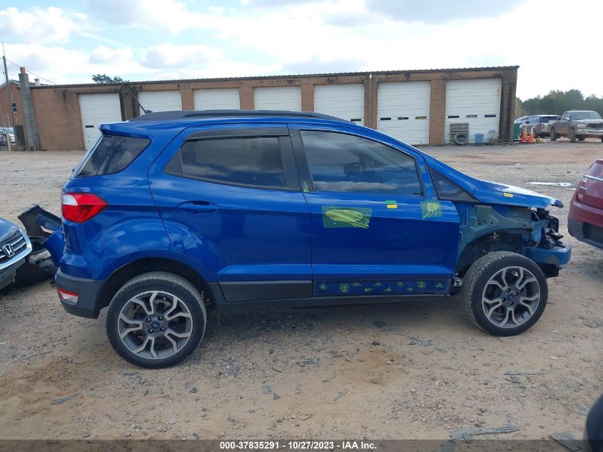 2018 Ford Ecosport Se VIN: MAJ6P1UL3JC238205 Lot: 37835291