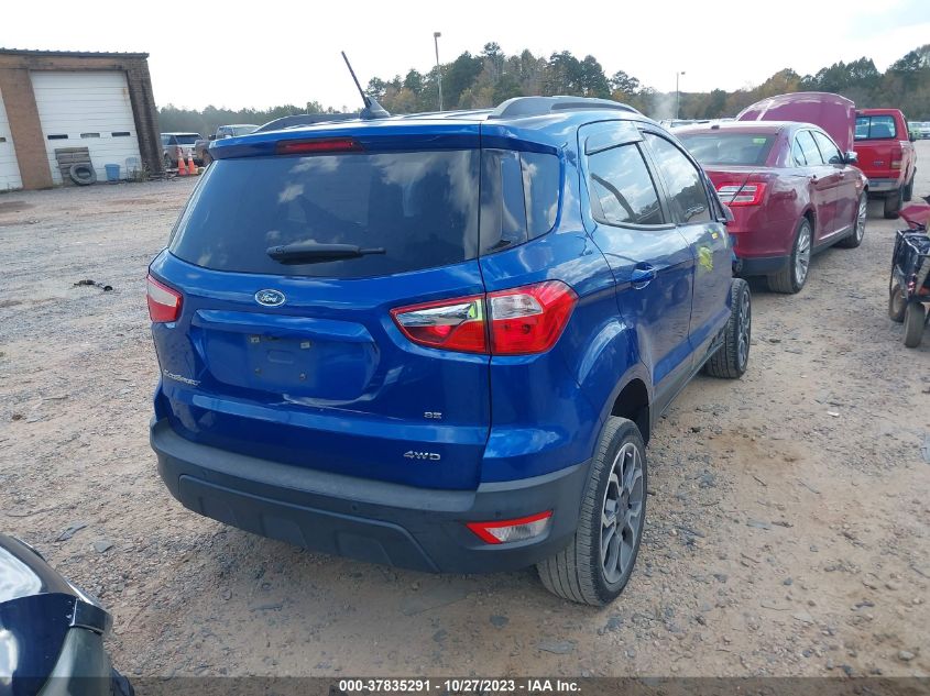 2018 Ford Ecosport Se VIN: MAJ6P1UL3JC238205 Lot: 37835291