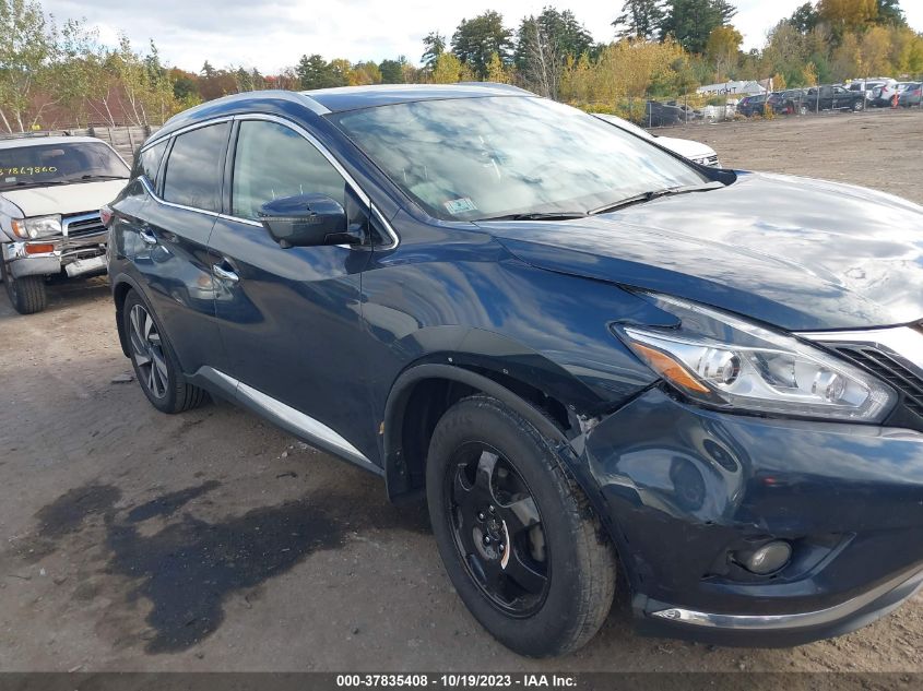 2018 Nissan Murano Platinum VIN: 5N1AZ2MH9JN128579 Lot: 37835408