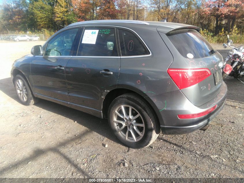 2012 Audi Q5 2.0T Premium VIN: WA1LFAFP8CA037876 Lot: 37835501