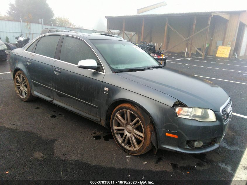 2007 Audi S4 VIN: WAUGL78E47A223349 Lot: 37835611