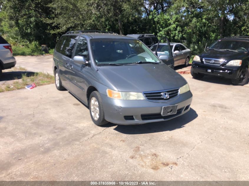 2002 Honda Odyssey Ex-L W/Leather VIN: 5FNRL18902B024441 Lot: 37835908