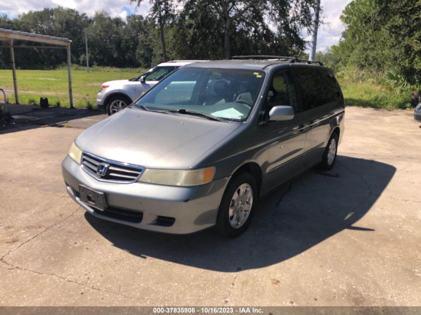 2002 Honda Odyssey Ex-L W/Leather VIN: 5FNRL18902B024441 Lot: 37835908