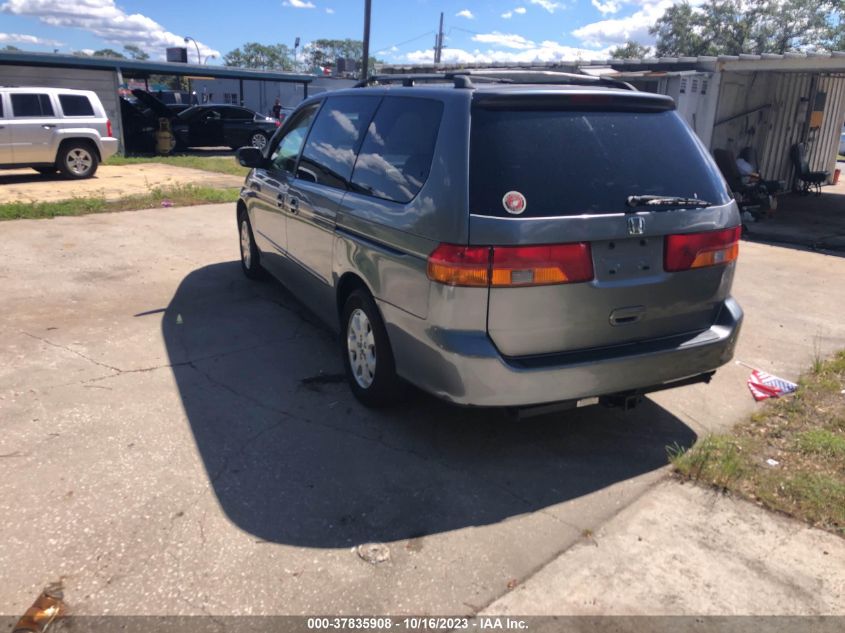 2002 Honda Odyssey Ex-L W/Leather VIN: 5FNRL18902B024441 Lot: 37835908