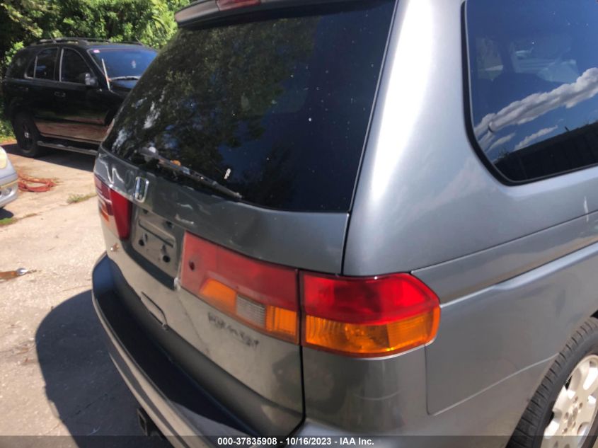 2002 Honda Odyssey Ex-L W/Leather VIN: 5FNRL18902B024441 Lot: 37835908