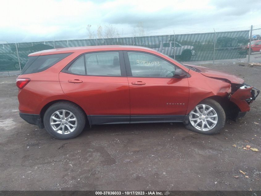 2020 Chevrolet Equinox Ls VIN: 2GNAXHEV5L6141510 Lot: 37836033