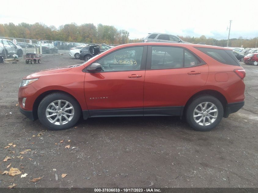 2020 Chevrolet Equinox Ls VIN: 2GNAXHEV5L6141510 Lot: 37836033